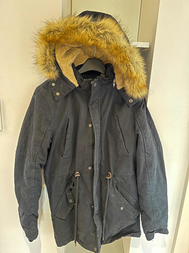 Campera Parka Corderito Y Peluche No Zara Bensimon Burgués