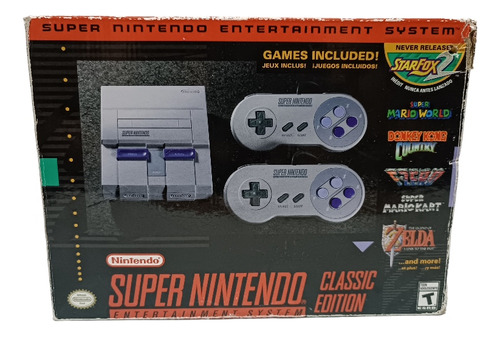 Super Nintendo Mini Snes Original Nintendo 