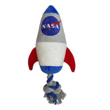 Pets First Nasa Rocket Rope Dog Toy, Juguete Rocketship Para