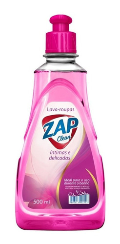 Lava Calcinhas Roupas Íntimas E Delicadas Zap Clean 500ml