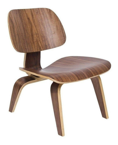 Sillon Eames Plywood Lcw De Madera - Emuebles