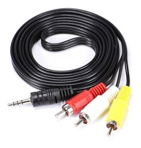 Cable Mini Plug 2.5 A 3 Rca Video Audio/deco/tvbox/tv Box C1