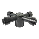 Conector Estrela 4 Saídas Para Irrigação 16mm Rosca 1 