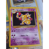 Kadabra 32/102,original De Pokemon Tcg,1999.