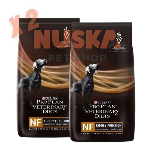 Pro Plan Veterinary (nf) Renal Dog 2 Kg X 2 Unidades