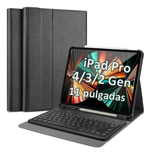 Funda Teclado Keyboard Español Ñ Para iPad Pro 11 /air 5/4