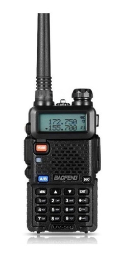 Kit2 Rádio Comunicador Ht Dual Band Uhf Vhf Uv-5r Fm Fone