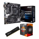 Kit Gamer Amd Ryzen 7 5700g + Am4 A520m-e + 16gb 3200mhz