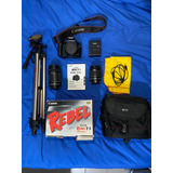  Canon Eos Rebel T3 / Rebel 1100d Kit Completo