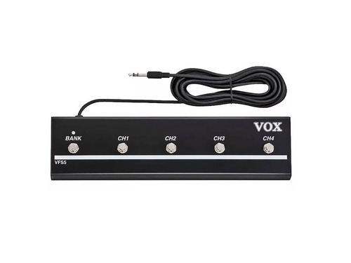 Vox Vfs5 Pedal Footswtich Para Toda La Linea Vt Valvetronix