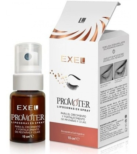 Promoter Exel X 15 Ml - Para Cejas Y Pestañas