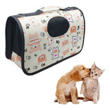 Bolso Transportador Grande Perro Gato Mascota Premium