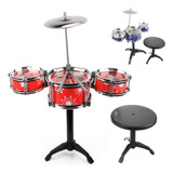 Conjunto De Bateria Musical, Brinquedo De Bateria Infantil C