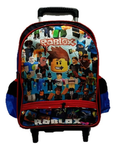Mochila Roblox Games  Infantil Bolsa  Escolar Rodinhas