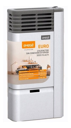 Calefactor A Gas Multigas Emege Emegé Euro Sce 3130 - Gris