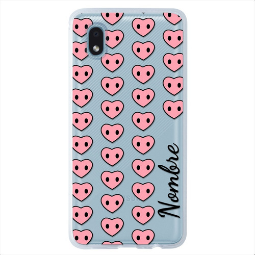 Funda Para Galaxy Cerditos Personalizada Con Nombre