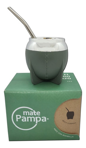 Mate Pampa Color Copa Pettish Online Vc Color Verde Musgo