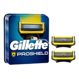 Lâmina De Barbear Gillette Fusion - Proshield 2 Peças