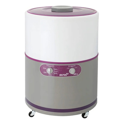 Lavadora semi-automática Acros hasta 22kg color gris | Meses sin interés
