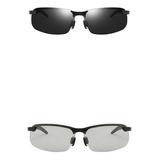 Gafas Para Conducir Fotocromáticas Color Gray Polarized Photochromic Color De La Lente Polarized Color Del Armazón Negro