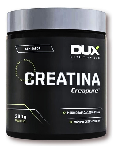Creatina Creapure Dux 300g 100% Pura Monohidratada