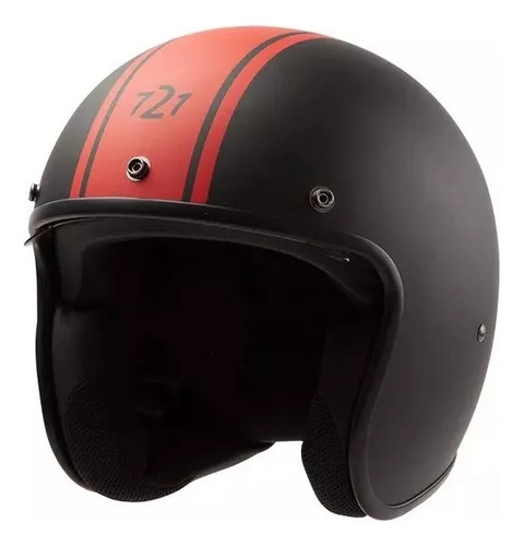 Casco Abierto Hawk 721 + Antiparras Retro 3c - City Motor