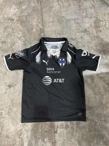 Jersey Fútbol Puma Original Rayados De Monterrey 2017 Niño