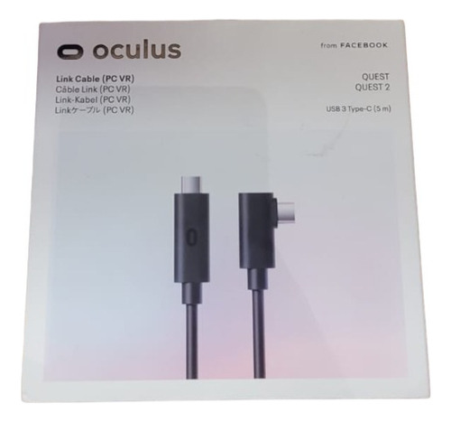 Cable Oculus Link 5 Metros Original Box Quest 2 Type-c