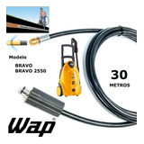 Mangueira Para Desentupidor Esgoto 30 Metros Wap Bravo 2550