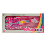 Guitarra Juguete Infantil Nena Con Botones Musica Colores