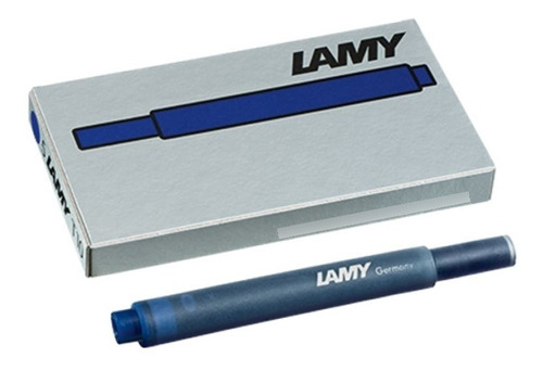 Tinta Azul Oscuro Lamy: Caja De 5 Cartuchos T10