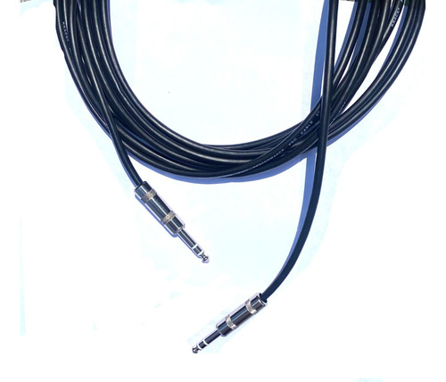 Cable De Audio Plug 6.3 Trs A Trs Balanceado De 20 Metros
