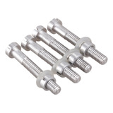 4 Tornillos Giratorios Para Fonógrafo De 2,5 X 18,5 Mm, Repu