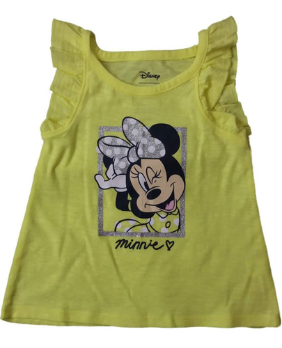 Camiseta Talla 12m Para Niñas Por Disney Minnie Mouse