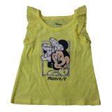 Camiseta Talla 12m Para Niñas Por Disney Minnie Mouse