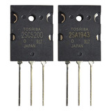 Kit 5 Pares Transistor 2sc5200 2sa1943 230v 15a Npn/pnp