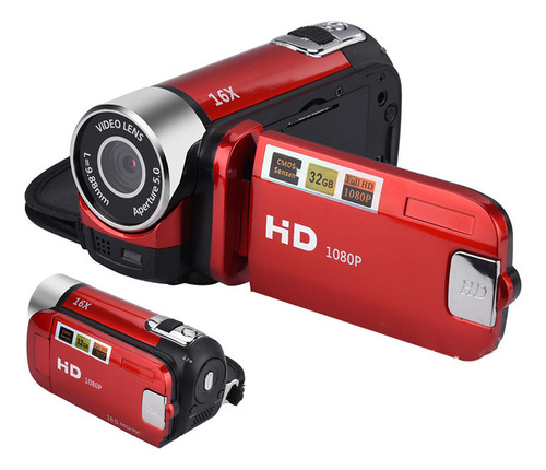 Gravador De Digital Câmera Com Zoom De 16x 1080p.