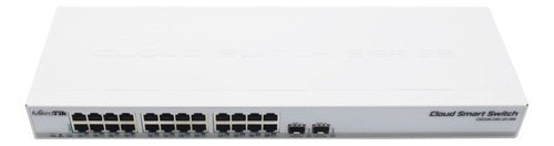 Mikrotik Smart Switch Css326-24g-2s+rm 24 Puertos Giga Sfp+