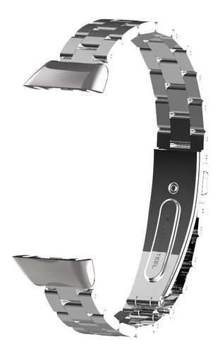 Pulseira Para Huawei Honor Band 6 - Elos Metal Prato Inox