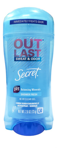 Desodorante Secret Outlast Gel 73g 