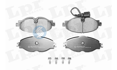 Balatas Seat Leon Fr Delanteras 1.8l Dohc 2014-2017