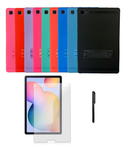 Case Capa Para Tablet Galaxy Tab A7 Lite + Película + Caneta