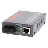 Convertidor Ethernet De Fibra Sc Dual Monomodo, Transceptor