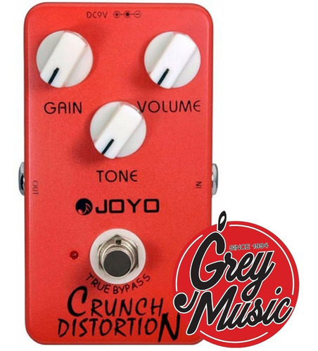 Efecto Pedal De Guitarra Joyo Jf-03  Crunch Distortion