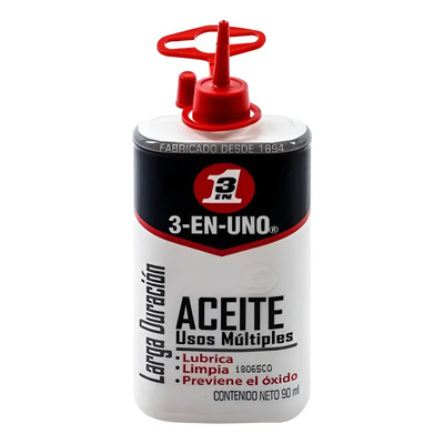 Aceite Lubricante Wd-40 3 En 1 Multiuso 90ml Larga Duración
