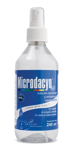 Microdacyn 1 Frasco Solucion 240 Ml