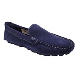 Mocasín Guante Azul Marino Hombre 32936