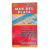 Mapa Ciudad De Mar Del Plata -incluye Sentido De Calles-