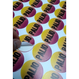 105 Stickers 4 Cm Etiquetas Vinilo Adhesivas Troqueladas