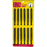  Pinza De Depilar Negra Xzn 410 Display 12 Unidades